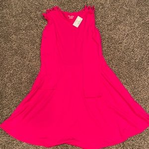 Girls pink dress